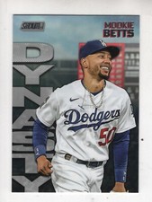 Mookie Betts 2022 Stadium Club Dynasty #5A - Los Angeles Dodgers