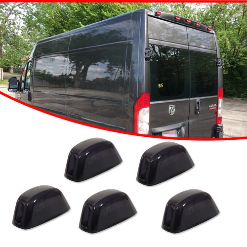 Luces de circulación LED rojas para techo de cabina trasera 5 piezas para Dodge RAM Promaster 1500 2500 3500 - Imagen 2 de 9