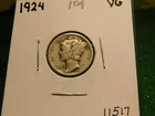 1924 10C Mercury Dime Item # 11517