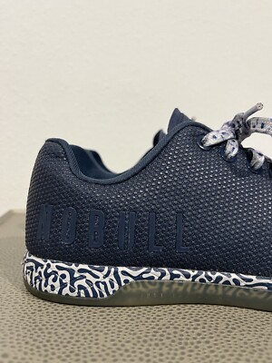 Nobull Trainer Sneakers Shoes Navy Blue White Squiggle  display picture 2