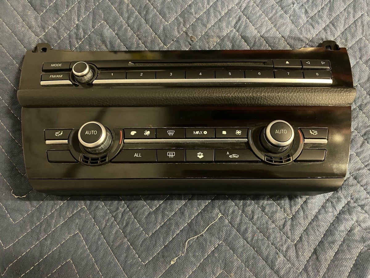 BMW 5 Series F10 Radio AC Control Panel 9290742 9328425 9230049  