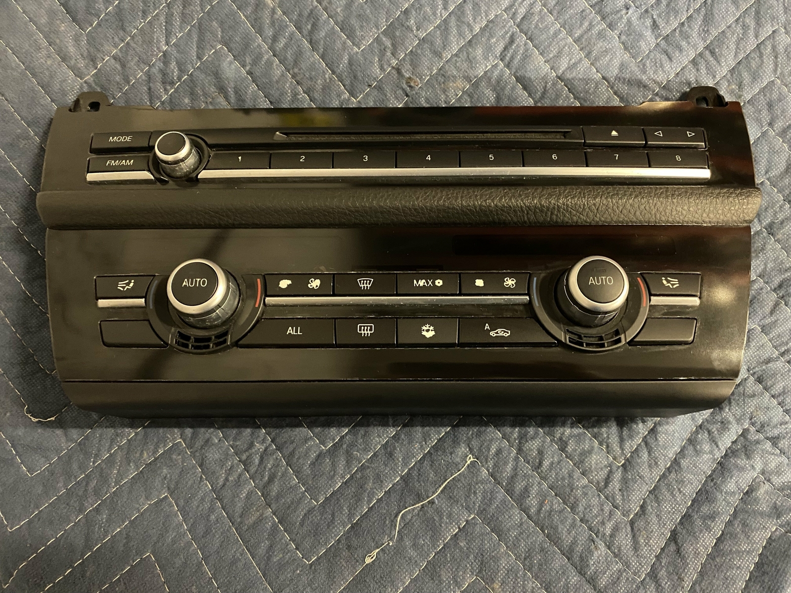 BMW 5 Series F10 Radio AC Control Panel 9290742 9328425 9230049  