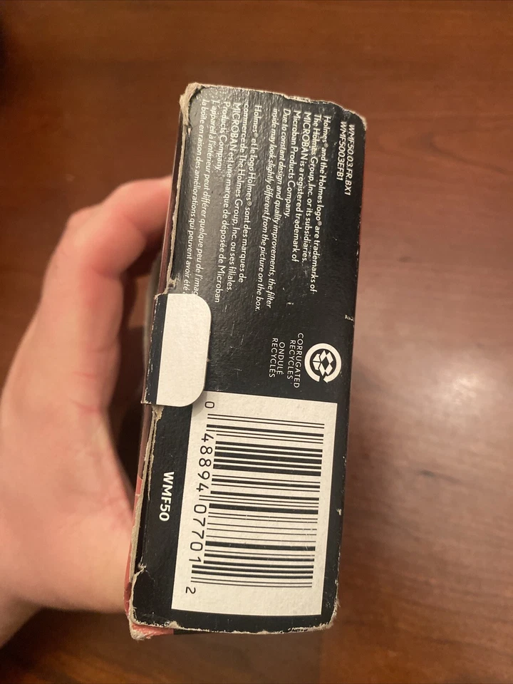 NUEVO Filtro de purificación de agua Holmes WMF50 humidificador Foto 3 de 4