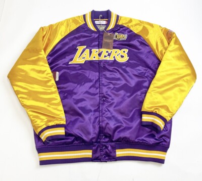 Los Angeles LA Lakers Jacket Mens 2XL Satin NBA Finals 2000 Los Angeles LA Lakers Jacket Mens 2XL Satin NBA Finals 2000