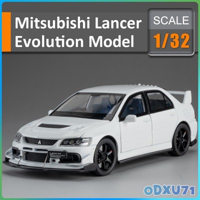 Mitsubishi Lancer Evo Model Car 1/32 Scale Toy Cars Diecast Vehicle Boy Kid Gift
