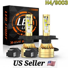 LED Headlight Kit H4 HB2 9003 6000K Hi/Low Bulbs for HONDA CIVIC 1992-2002 2003