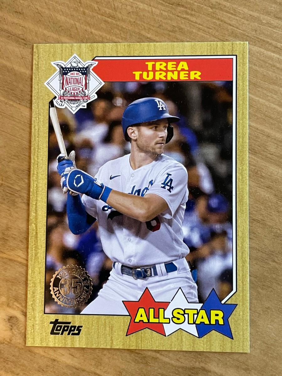 Trea Turner 2022 Topps 35th Anniversary All Star 87AS-40 Los
