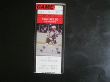 1988-89 New Jersey Devils Ticket Stub 4/2/89 vs Washington Capitals