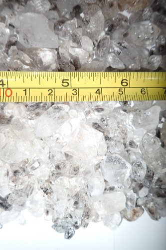 Afganistán Diamante Cuarzo Cristal Transparente 0.1 a 20 Quilates Tamaño Piezas 50 Gramos Lote - Imagen 6 de 12