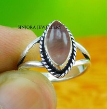 Anello regalo fatto a mano in argento sterling 925 con pietre preziose Florit...