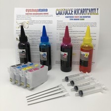 CARTUCCE RICARICABILI ORIGINALI INKJET PER EPSON WORKFORCE WF-2860DWF WF-2865DWF