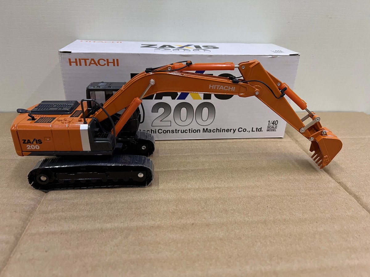 1/40 Scale HITACHI ZAXIS 200 Hydraulic Excavator Diecast