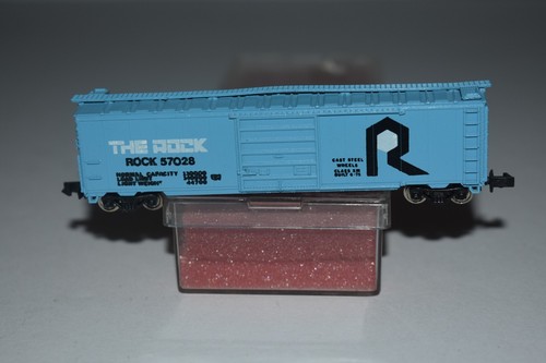 Coche de carga escala N Con-Cor Rock Island 50' puerta recta 87028 C51092 | Zustand: Used