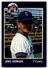 1988 Grand Slam Baseball Card Joel Horlen c Columbia Mets #28