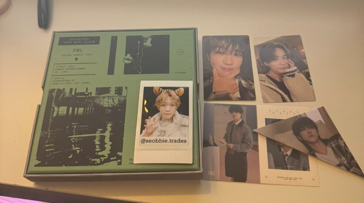 Official Seventeen FML Album With Inclusions