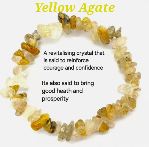 Crystal Gemstone Bracelet Bead Chakra Natural Stone Stretch Reiki Jewellery Gift - Picture 43 of 78