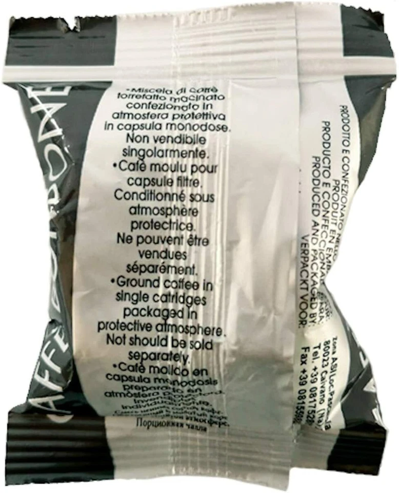 300 capsule caffè Borbone Respresso compatibili nespresso NERA - Immagine 2 di 3