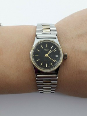 BREIL OKAY AUTOMATIC CAL.5103 DATE TWO TONE LADY 24.5mm SWISS MADE | eBay