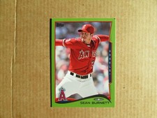 2014  Topps    Sean Burnett  #68  Los Angeles Angels   (GREEN)