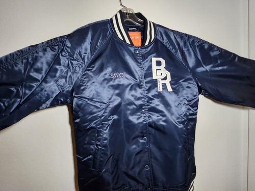 Barrel letterman jacket