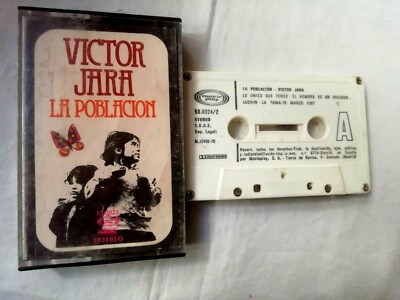 Víctor Jara La Poblazione Cinta Cassetta Film Gioca 1976