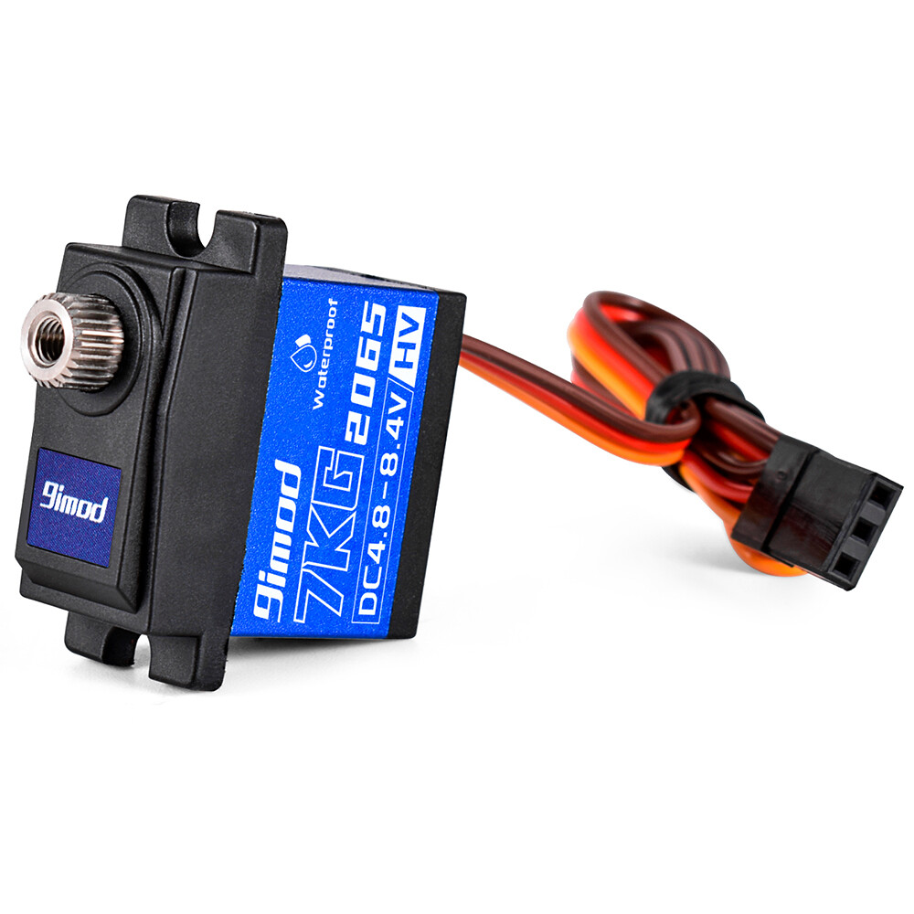9IMOD 7kg 2065 Mini Servo Waterproof Metal Gear with Horn for TRX4M 1/