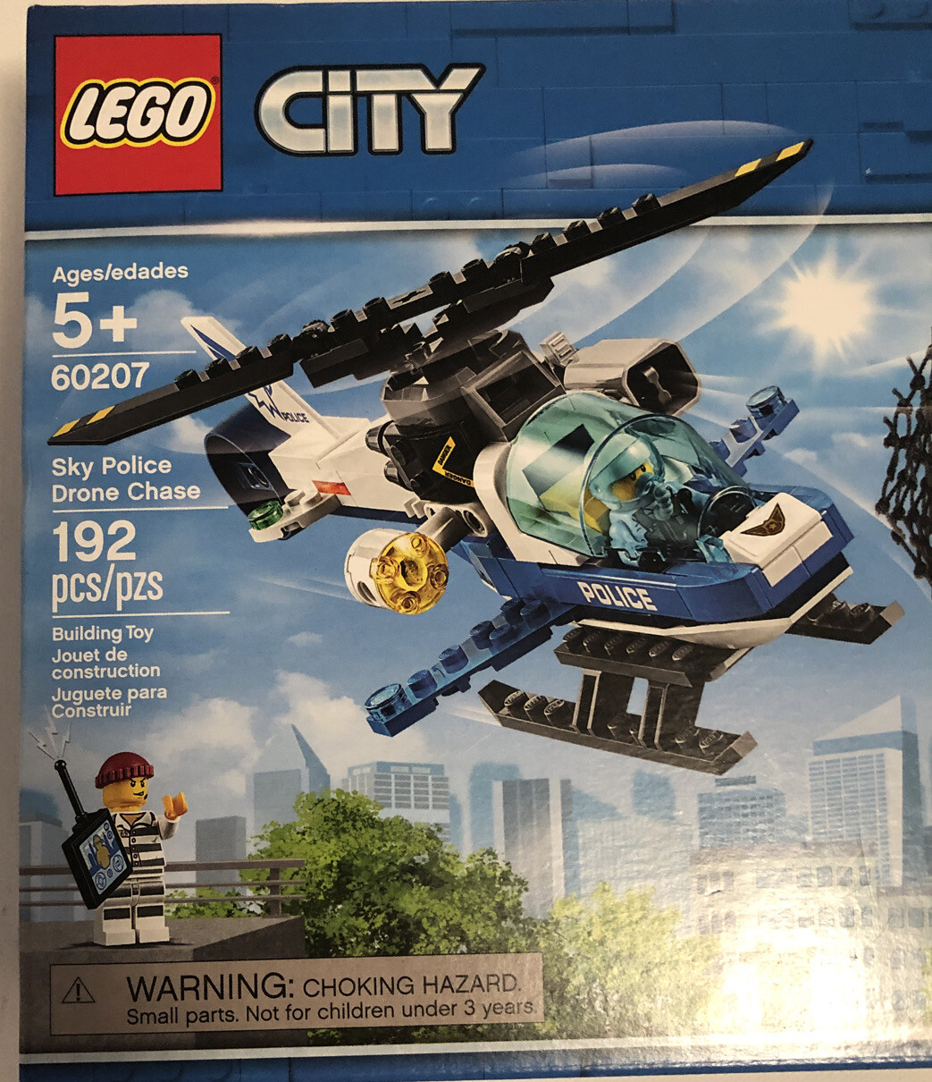 lego city sky police drone chase 60207