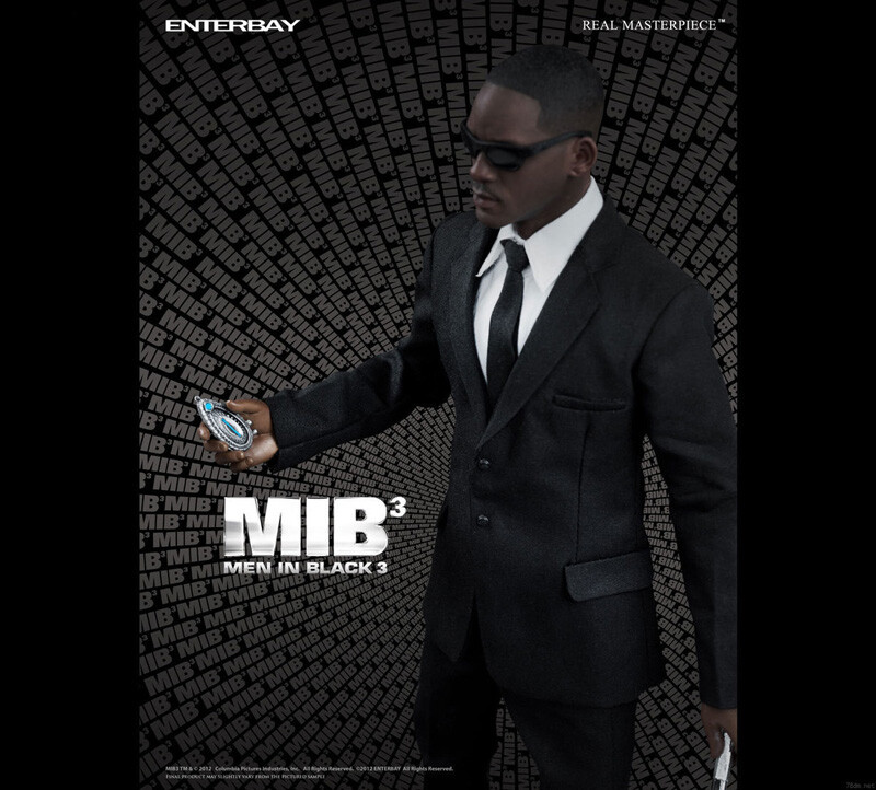 こ*ん様 エンターベイ　MIB3 エージェントJ Enterbay Men in Black3 MIB3 Agent J Real Masterpiece 1/6 Figures