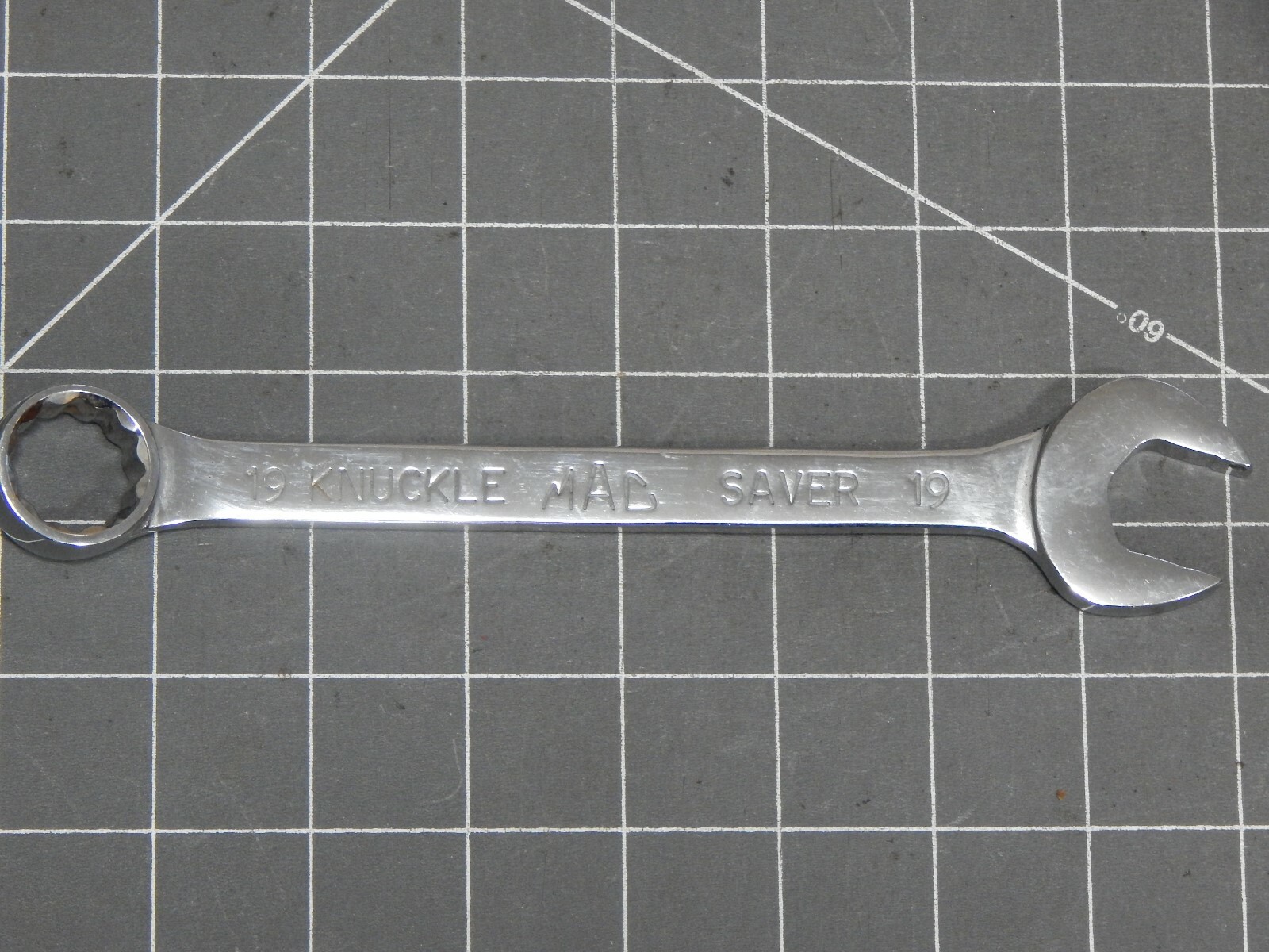 Mac Tools Short Knuckle Saver Combination Wrench 19MM M19CWKS 12Pt eBay