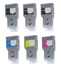 6 x Ink for Canon iPF680 iPF685 iPF780 iPF785 / PFI-207 300ml MBK-BK-C-M-Y SET