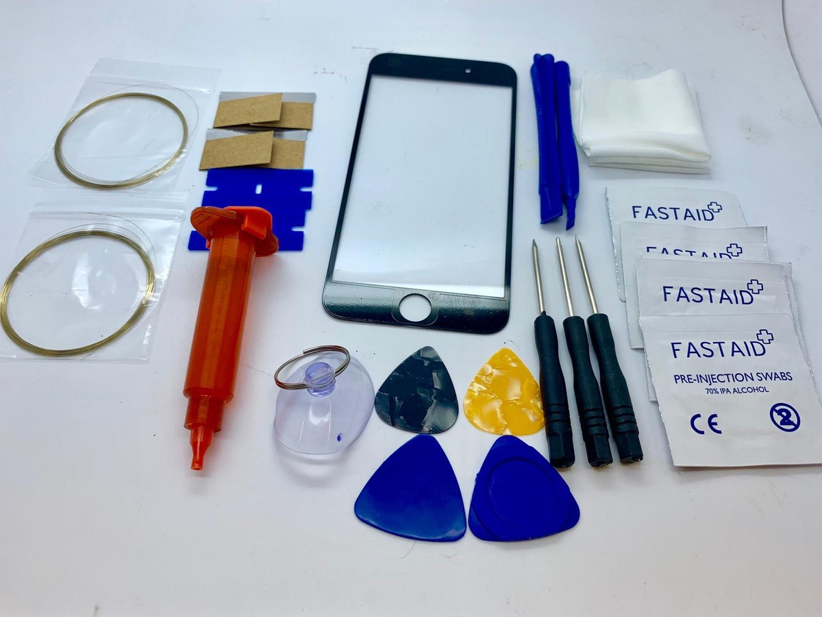 Schermo IPhone 6 Plus Nero Con Telaietto Kit Di Sostituzione