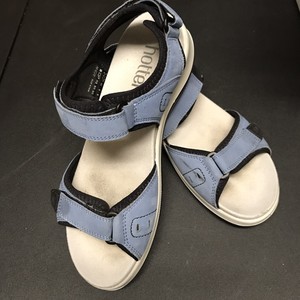 Hotter Adjustable Sandals Womens Size 8 Blue Pre Owned | eBay