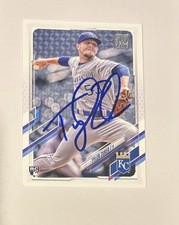 Tyler Zuber MLB Signed Autographed 2021 Topps Card