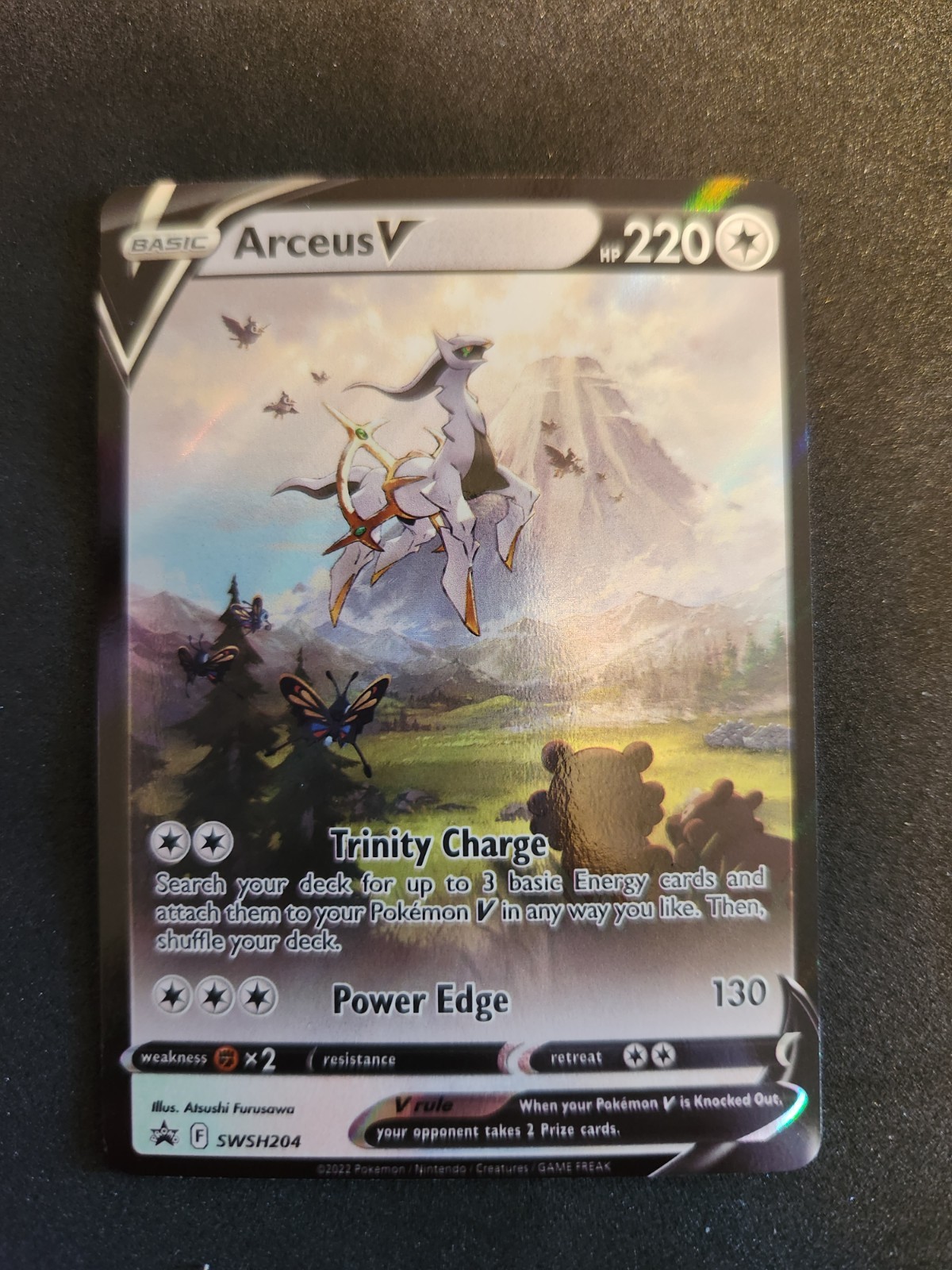 Arceus V SWSH204 SWSH: Sword & Shield Promo Cards Holo
