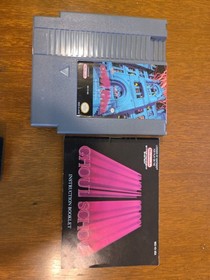 Ghoul School for Nintendo NES Authentic, Carter, Manual. Tested Works