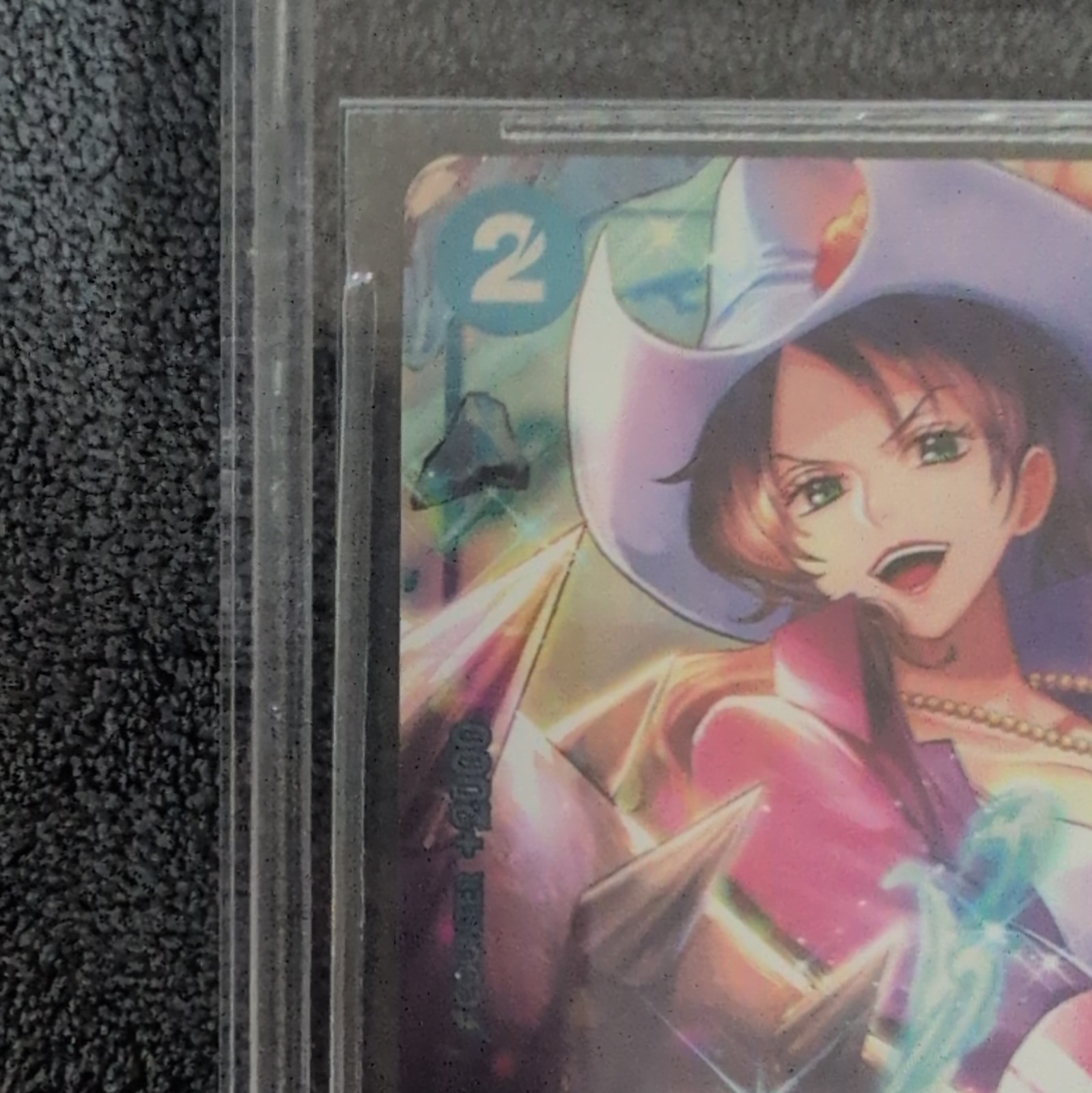 Bandai Alvida OP01-064 Full Art BGS Black Label English 2022 Romance Dawn view 6