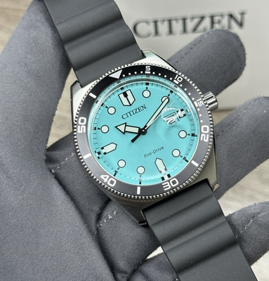 Orologio - Citizen Eco Drive Cronografo Uomo AT2460-89X Verde Acciaio Ore Felici 2020