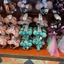 2025 Disney Parks Loungefly Mickey Ears Rapunzel Tangled Pascal Belle Headband