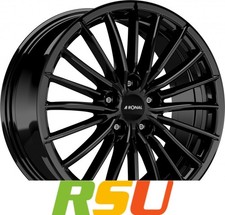 Ronal R68 jetblack 8x18" ET43 LK5 112 ML 76 Alufelgen 18 Zoll