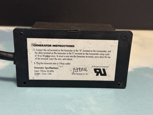 Generatore di sistema DCC Atlas 335 Atlas Master 15 V 3 Ampere - Foto 4 di 14