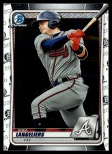 2020 Bowman Chrome Prospects Shea Langeliers Atlanta Braves #BCP-21
