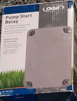Orbit 57009 2 HP Irrigation Pump Start Relay for Sprinkler Controllers