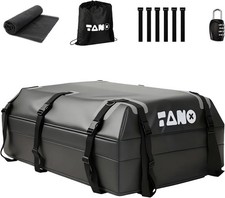 Car Roof Bag - 21 Cubic Feet Rooftop Cargo Carrier, 100 Waterproof for All Cars
