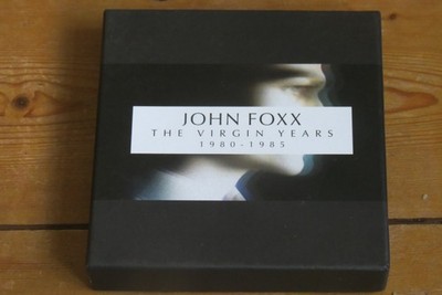 5 CD John FOXX box set - The Virgin Years 1980-1985 - Metamatic/Golden/Garden