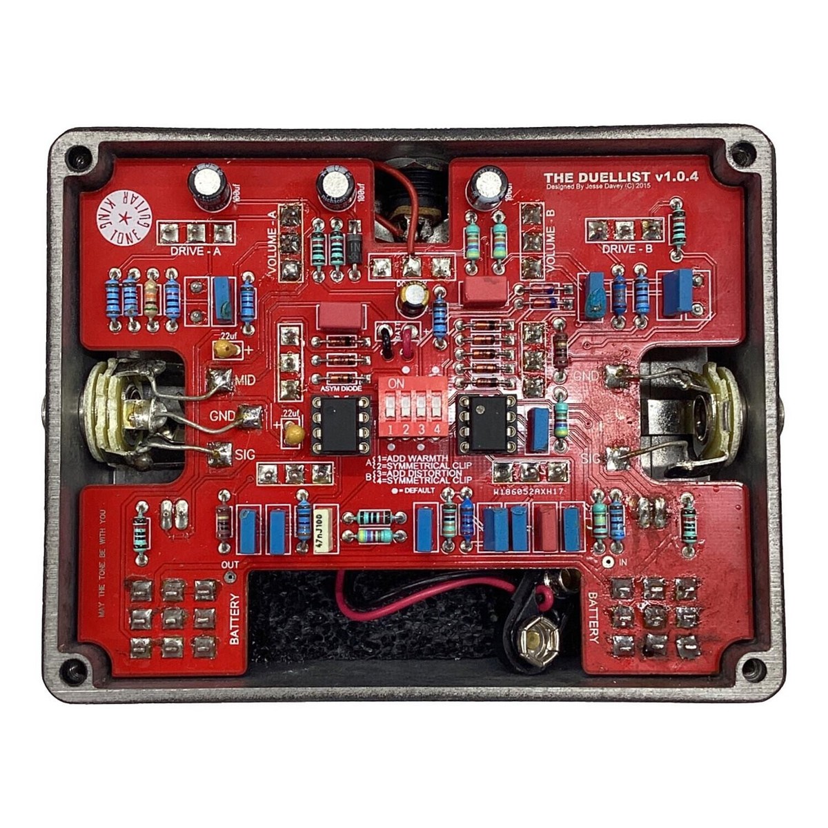 King Tone Guitar THE DUELLIST Ver1.0.4 Overdrive Pedal