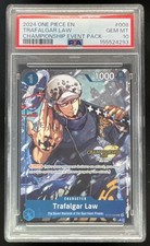 2024 One Piece EN Championship Event Pack 008 Trafalgar Law PSA 10