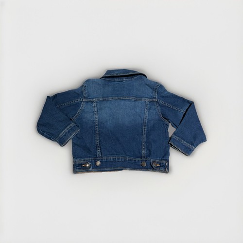 Old Navy Girls Classic Jeans Jacket Snap Buttons Denim Size XS (5) Girls - Picture 5 of 5