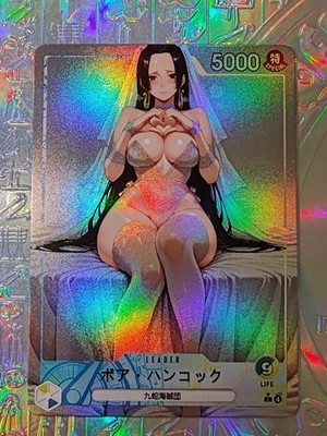 Karte One Piece Goddess Story WAIFU Nami Nico Robin Boa Hancock Vivi Sexy Holo