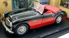 Kyosho 1/18 Scale Diecast 08141KR - Austin Healey 3000 MK-1 - Black/Red