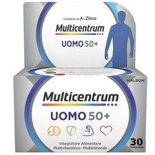 Multicentrum Uomo 50 Integratore Alimentare Multivitaminico Completo con
